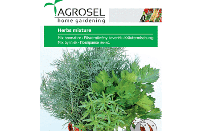 Seminte de plante aromatice mix (cimbru, marar, telina), Agrosel
