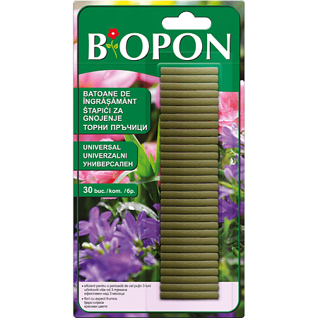 Ingrasamant sticks Biopon, universal, 30 bucati