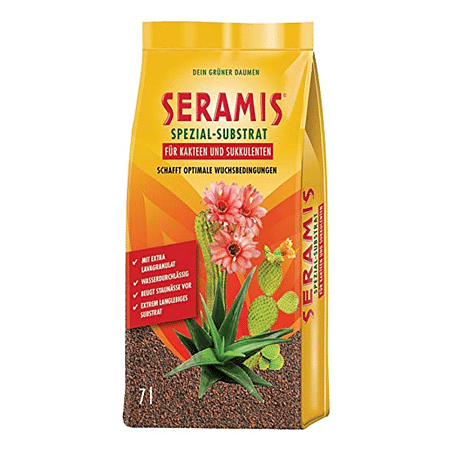 Substrat special granulat pentru cactusi si plante suculente Seramis, 7l
