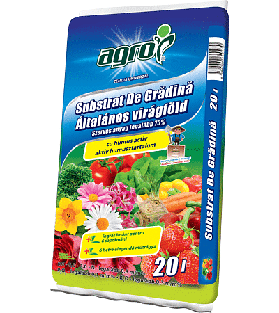 Substrat pentru gradina Agro CS, 20 l